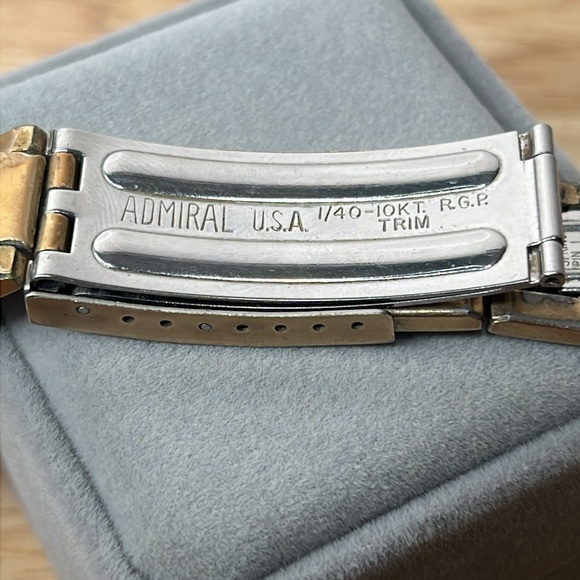 Vintage Longines by Admiral 10KT RGP Men's Watch Band - Picture 5 of 13